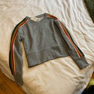 Madewell rainbow sweater !